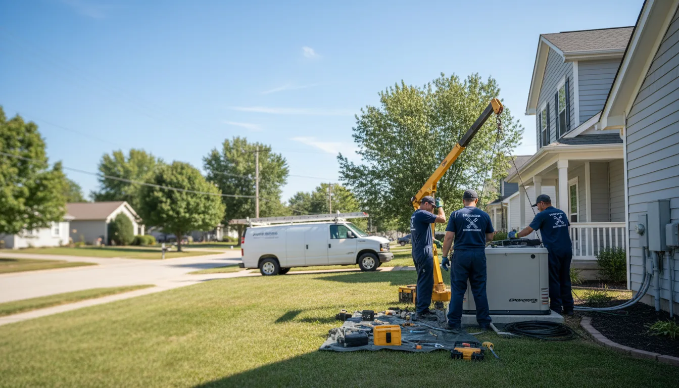 Generator Installation in Otisco, IN near me